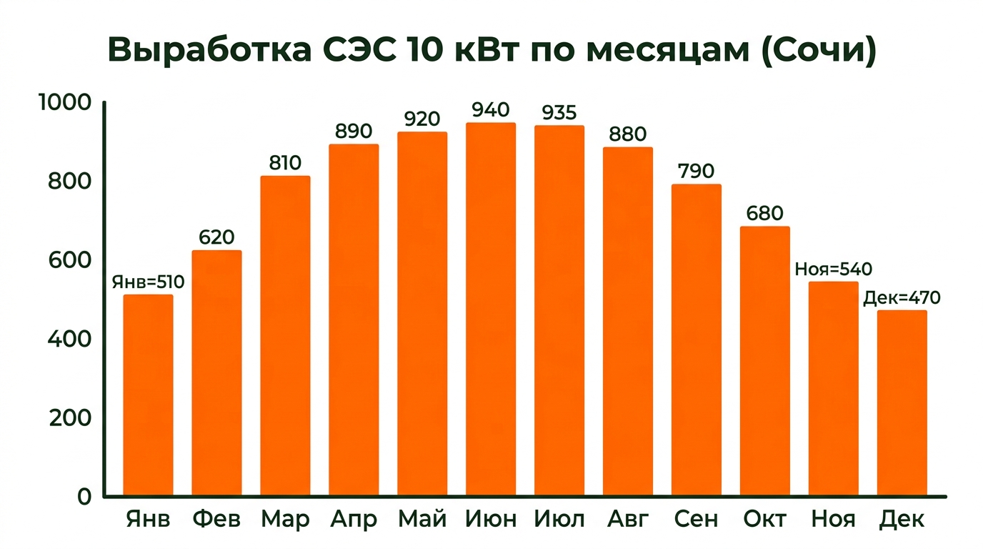 График выработки